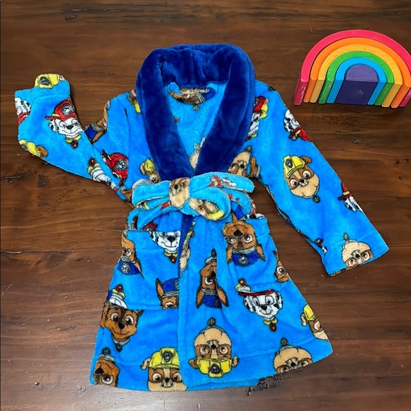 Other - Kids Blue Paw Patrol Character robe